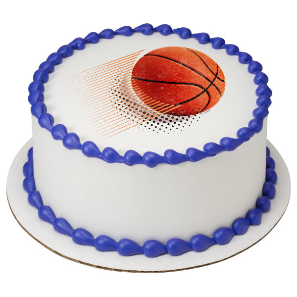Basketball Cake Topper Sugarprintcess