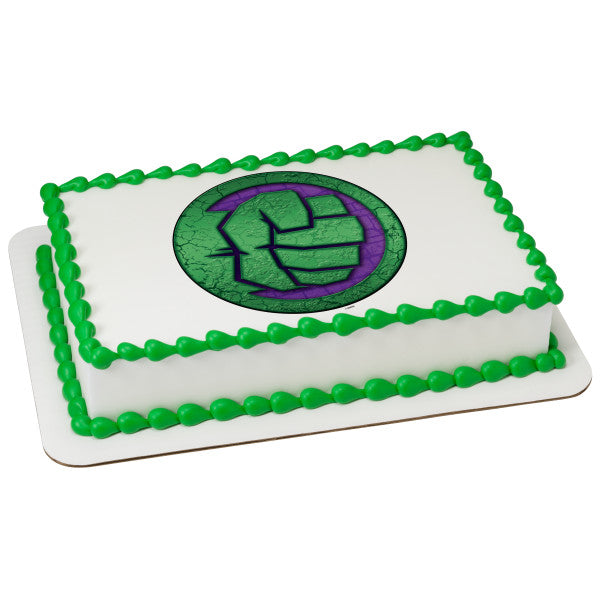 Incredible Hulk cake topper – SugarPRINTcess