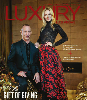 Cover Feature - Carol Kahn Designs Cuff Bracelets - November issue Luxury Magazine