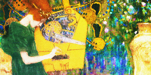 Musik-Detail by Gustav Klimt 1895