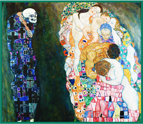Death and Life by Gustav Klimt (1908-11)