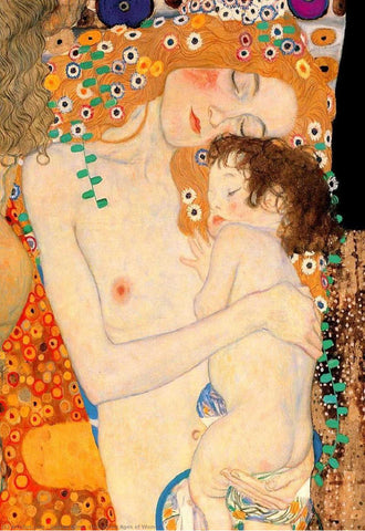 The Three Ages of Woman by Gustav Klimt, 1905 (Detail)