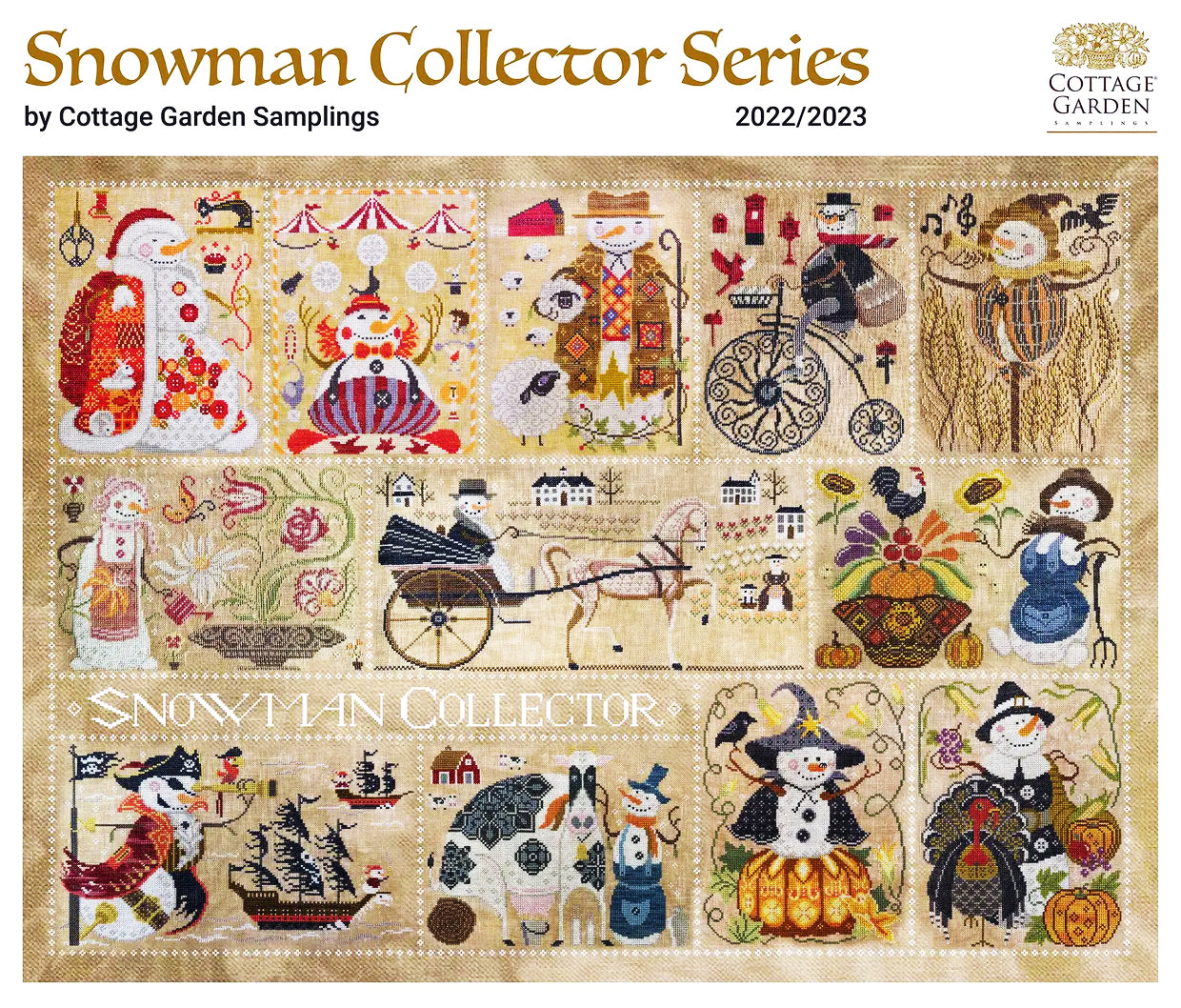 The Snowman Collection by Garden Samplings