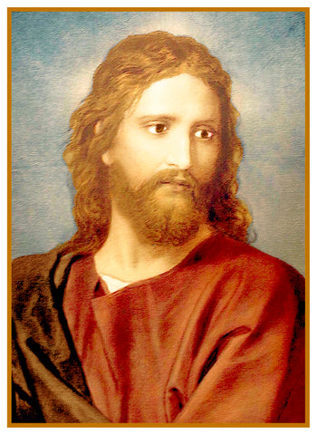 Jesus at 33 by Heinrich Hofmann Counted Cross Stitch Pattern | Orenco ...