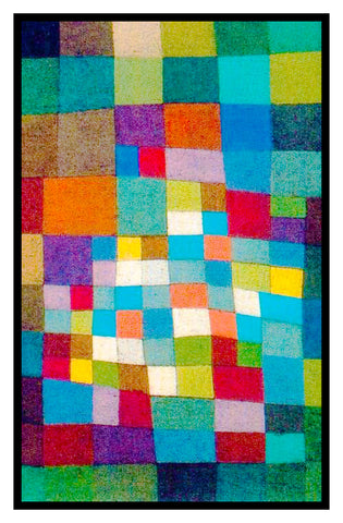 In The Desert by Expressionist Artist Paul Klee Counted Cross Stitch P ...