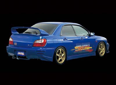 Zero/Sports Rear Bumper (2002-2003 Subaru Impreza WRX ... subaru wrx fuel filter 