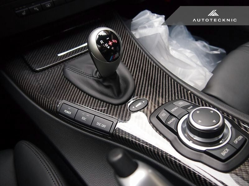 Autotecknic Replacement Carbon Fiber Interior Center Console E90 E92 M3 Sedan Coupe