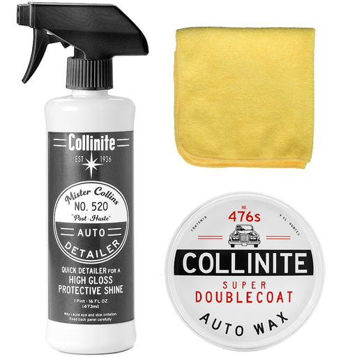 Collinite 520 Quick Detailer and 845 Insulator Wax Combo