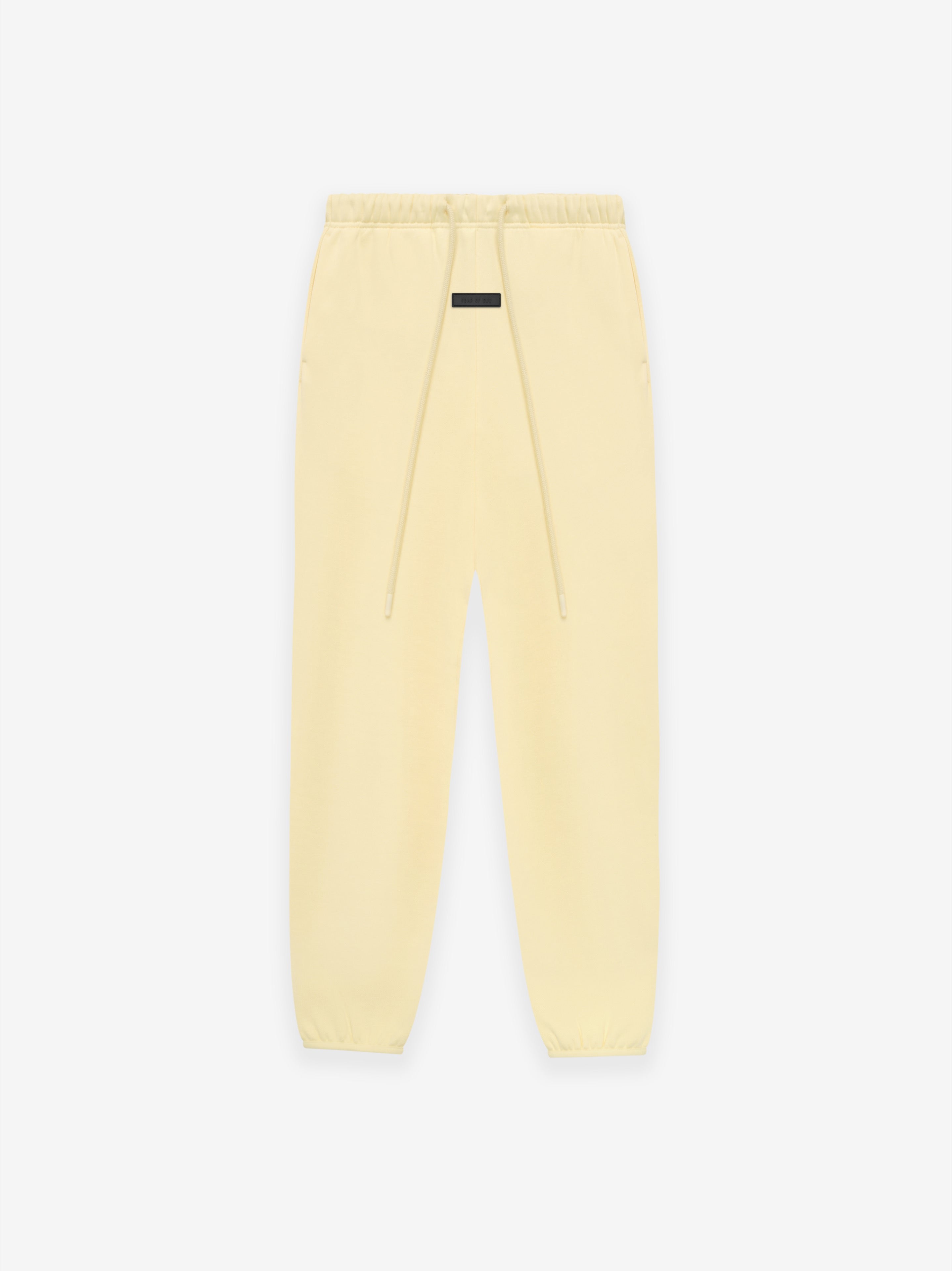 Buy Fear of God Essentials women thermal black pant for $98 online