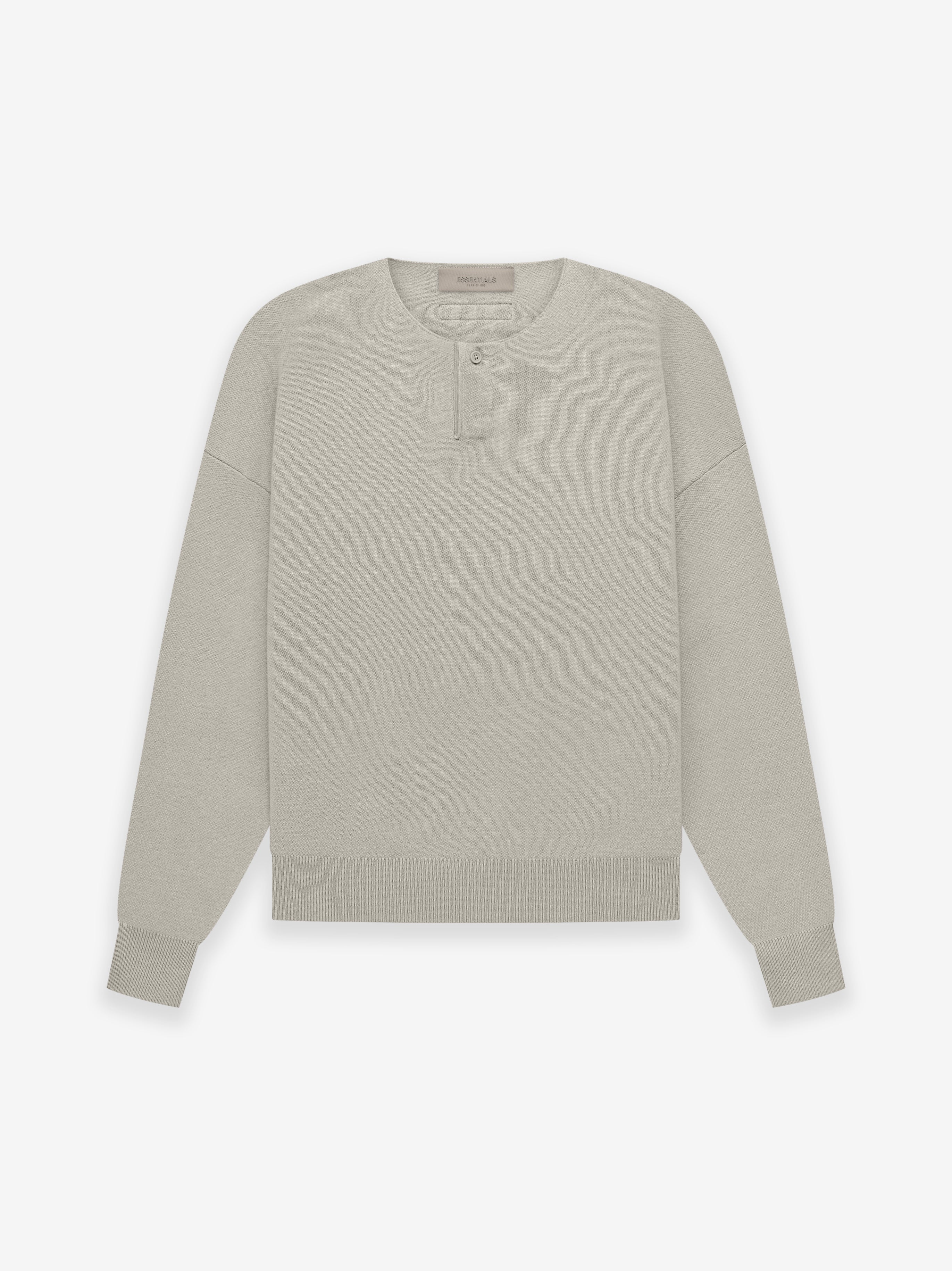 Fear Of God Off-white Wool Knit Hoodie In 107 Cream | ModeSens