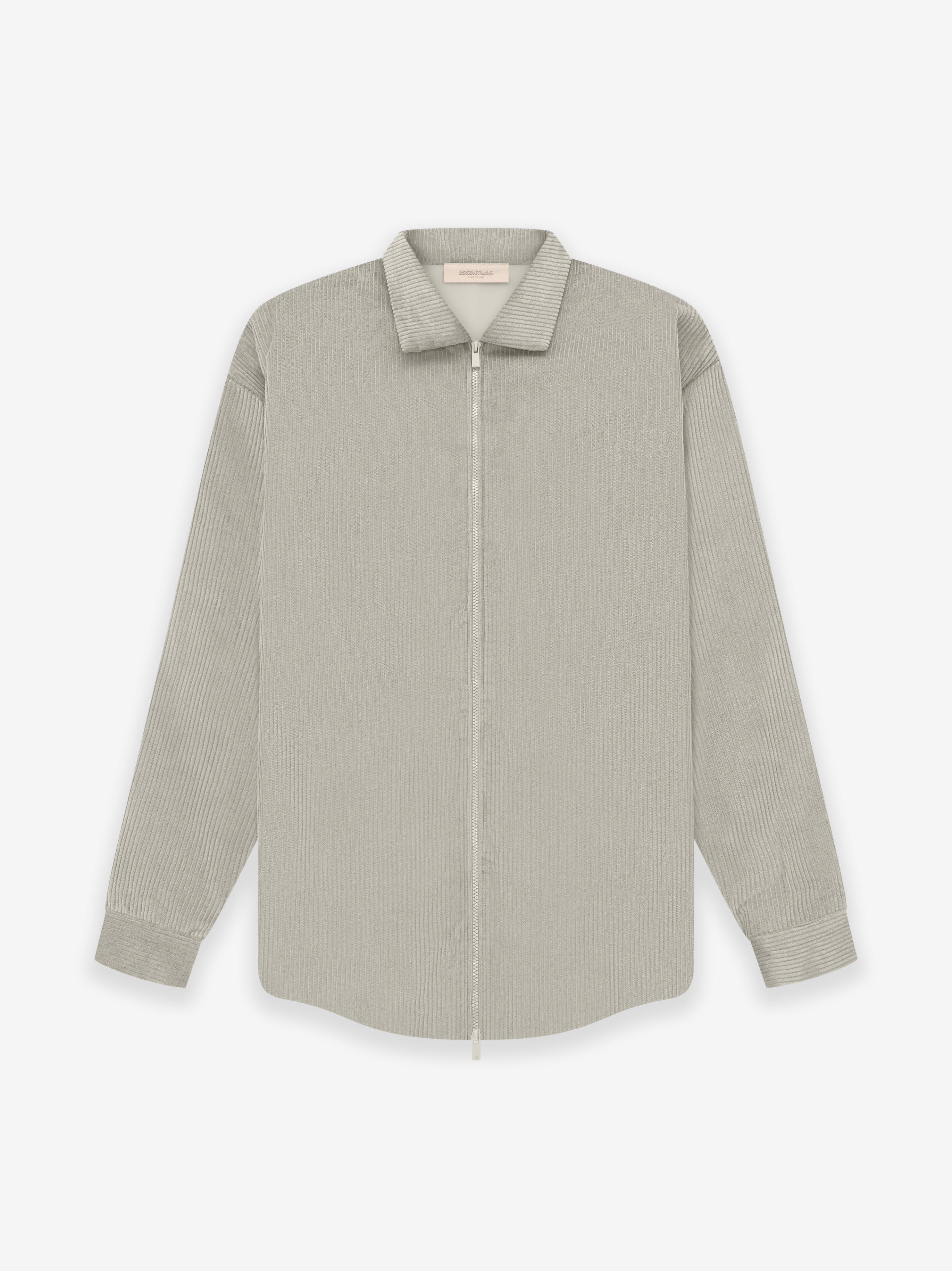 ESSENTIALS Corduroy Shirt Jacket in Light Tuscan | Fear of God