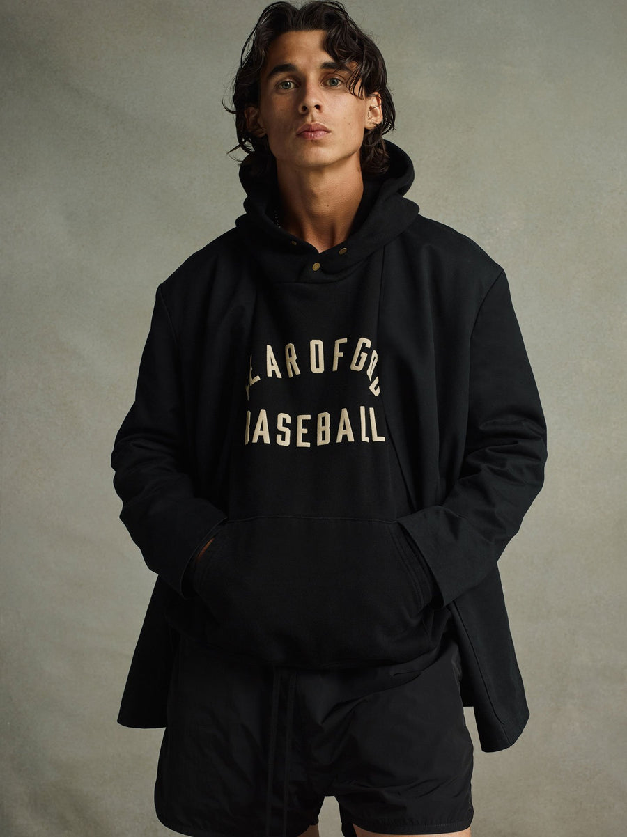 FEAR OF GOD BASEBALL パーカー ブラック XLサイズ