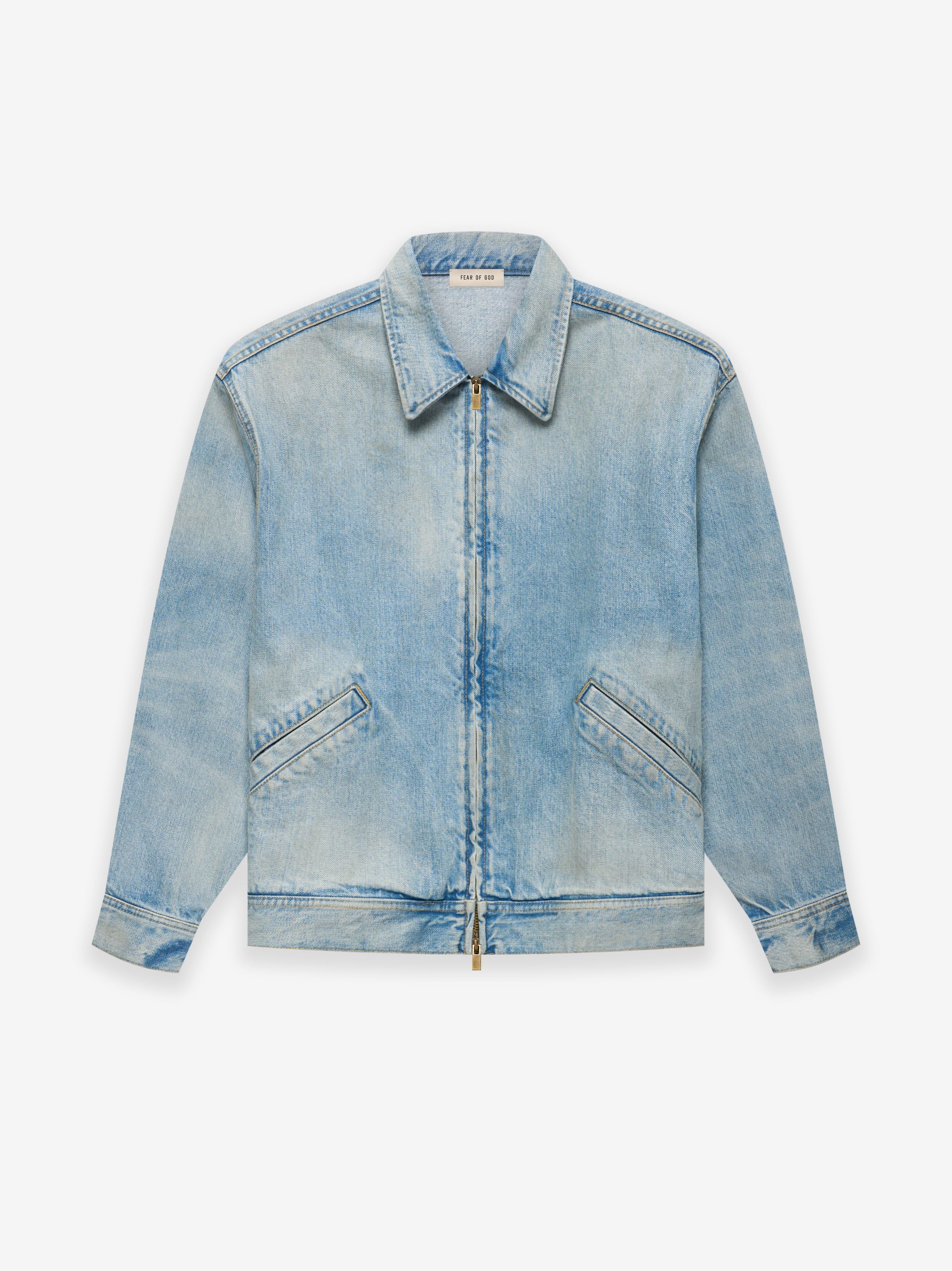 Women's Denim jacket with logo | FEAR OF GOD ESSENTIALS | 24S