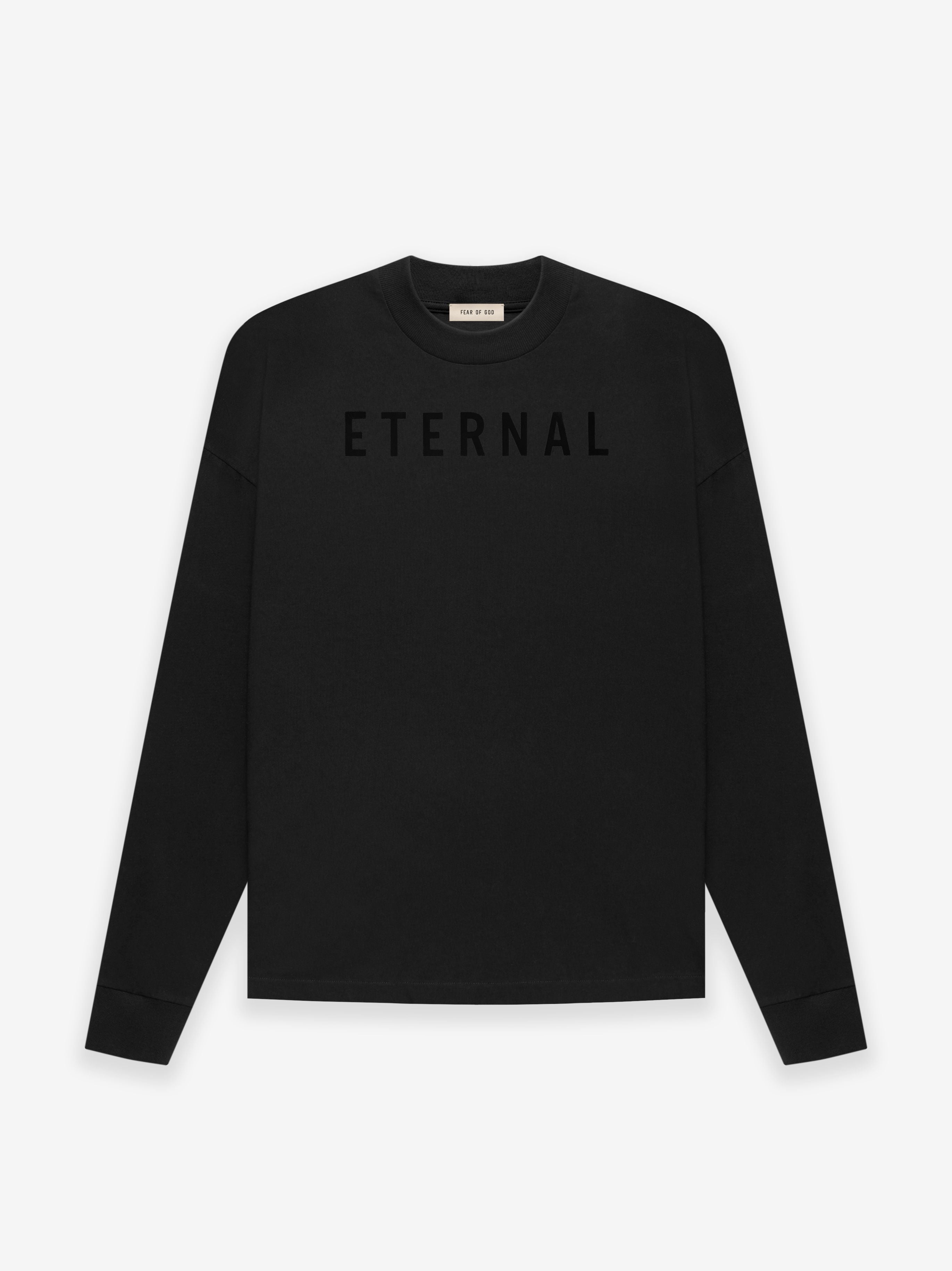 Fear of God Eternal Cotton Ss T-Shirt in Black | Fear of God