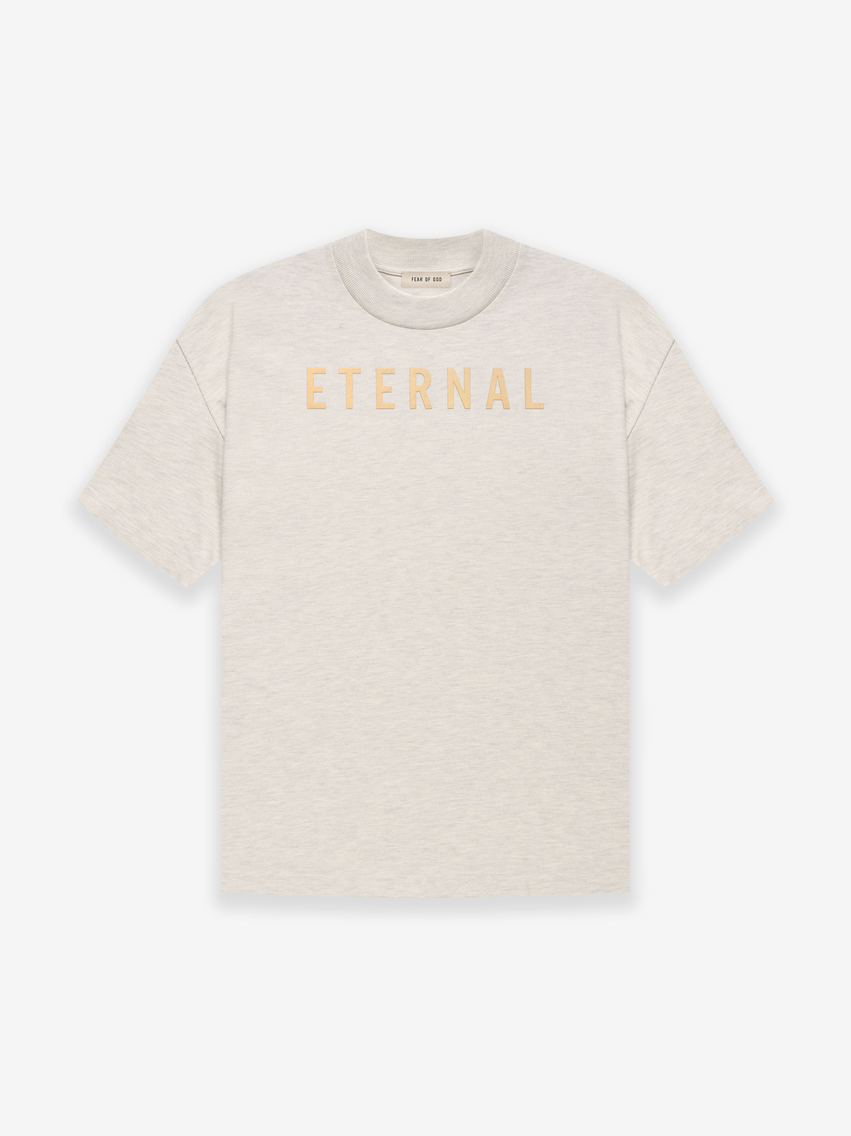 Fear of God Eternal Cotton Ss T-Shirt in Cement | Fear of God
