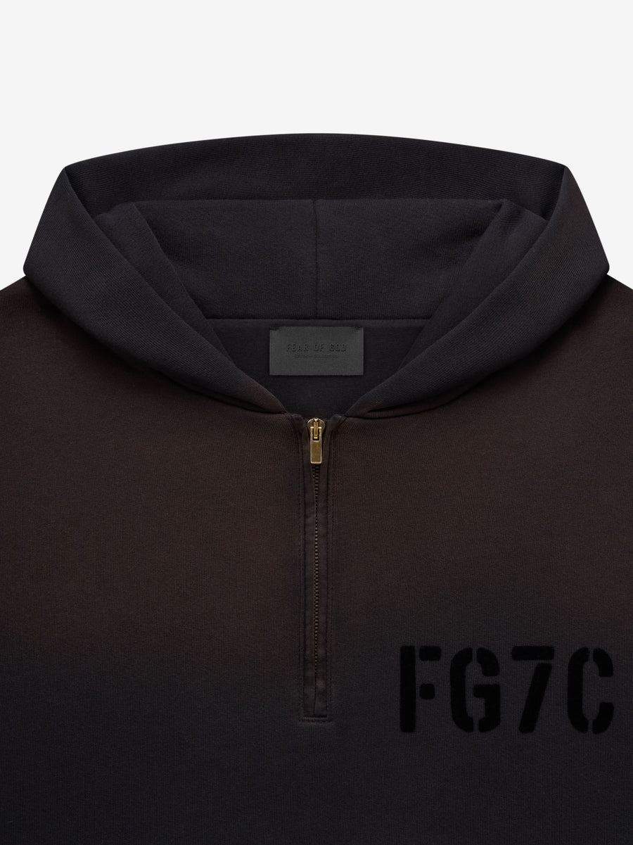 Long Sleeve Half Zip Hoodie