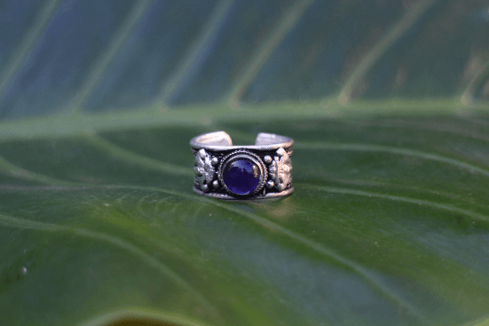 [Sterling silver moonstone]- The Namaste Boutique