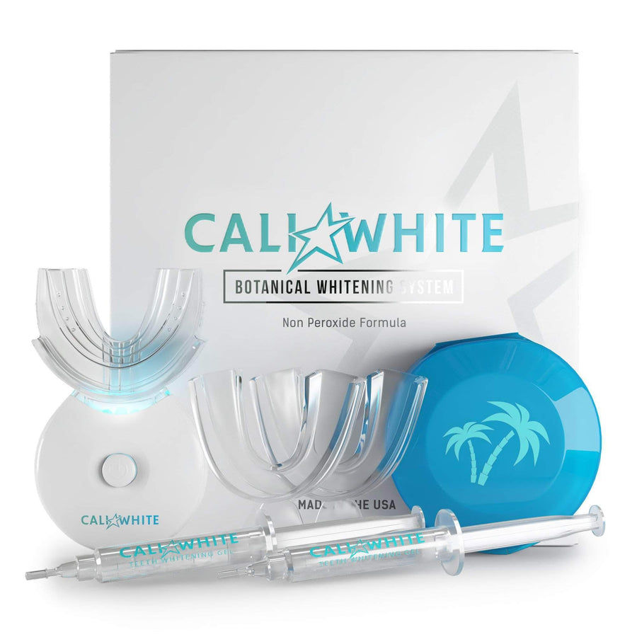 Deluxe Botanical Teeth Whitening Kit Zero Peroxide Cali White