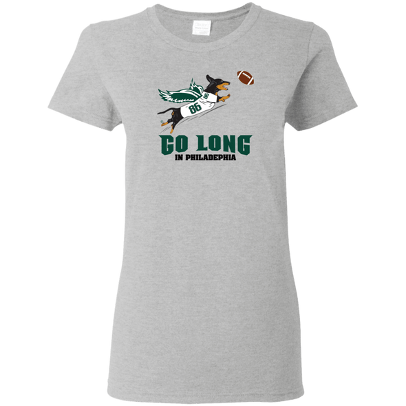 Go Long in Philadelphia Ladies' T-Shirt