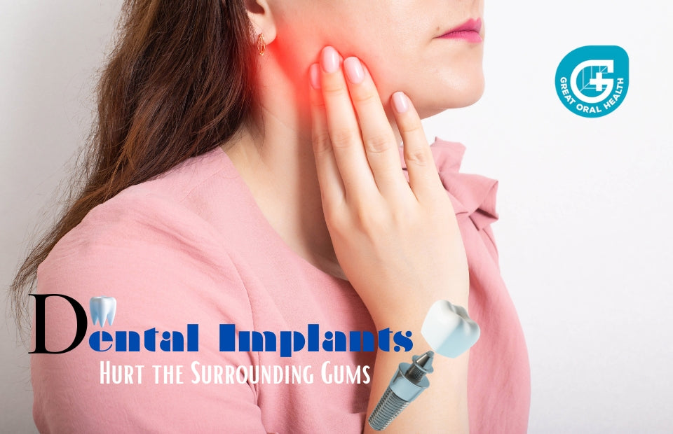 Do Dental Implants Hurt the Surrounding Gums