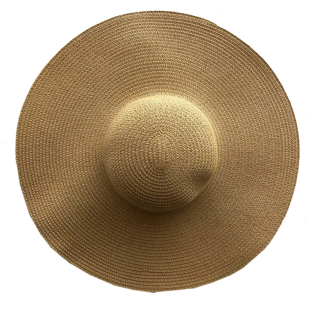 Brown sales beach hat