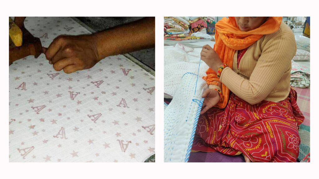 Willa and the Bear Blog | Hand block printed and hand stitched in Nepal