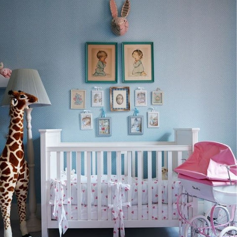 Nicky Hilton's traditional baby girl nursery
