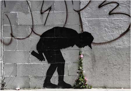 Banksy Better Out Than In - Los Angeles, California, USA