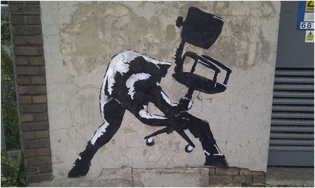 Banksy London Calling Graffiti - London