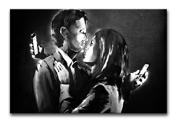 Banksy Mobile Lovers