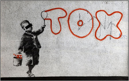 Banksy Tox Graffiti