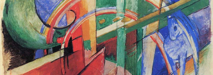 Franz Marc Outdoor Metal Prints