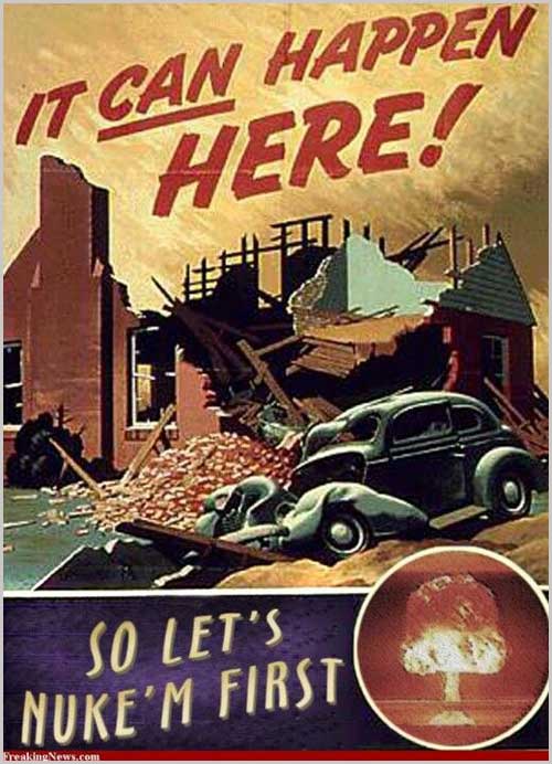 It can happen here vintage ad
