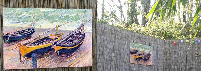 Claude Monet Outdoor Metal Prints