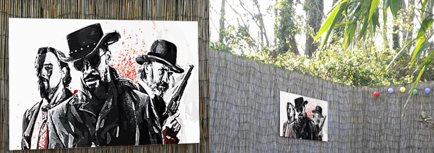 Movie Outdoor Metal Prints