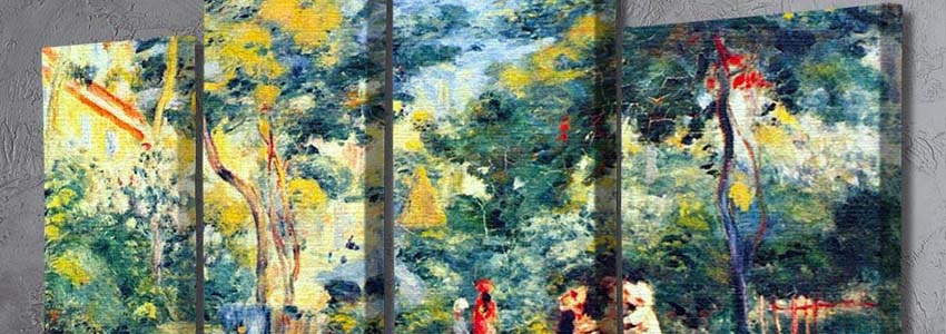 Renoir 4 Split Panel Canvas Prints