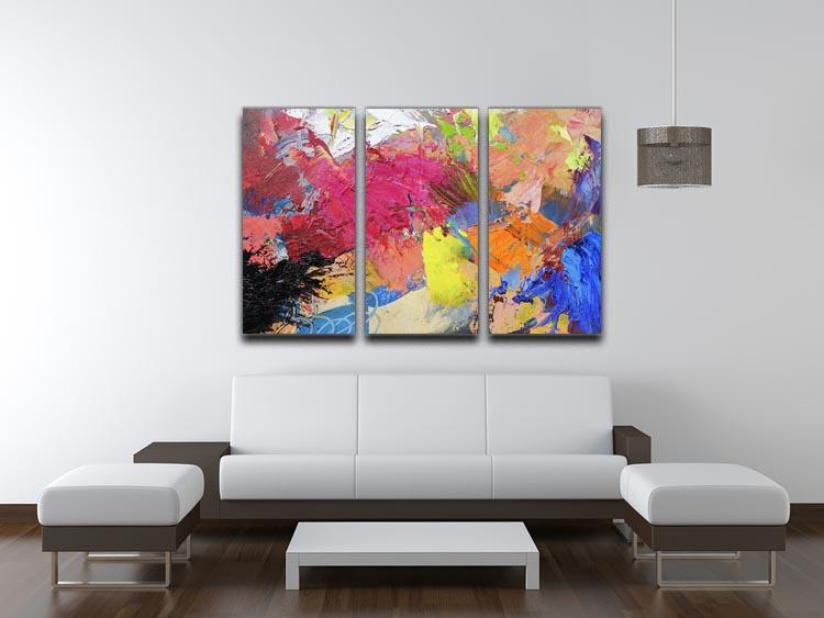 Abstract art 3 Split Panel Canvas Print | Canvas Art Rocks