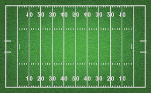 American Football Field With Grass Wall Mural Wallpaper Canvas Art Rocks