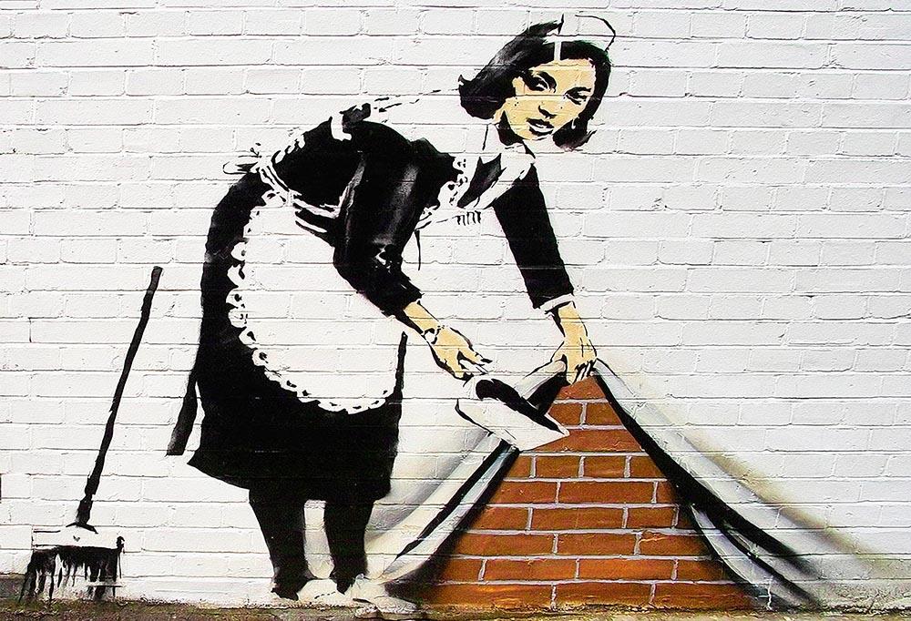 Banksy_Maid_Sweeping_Under_the_Carpet_Wa