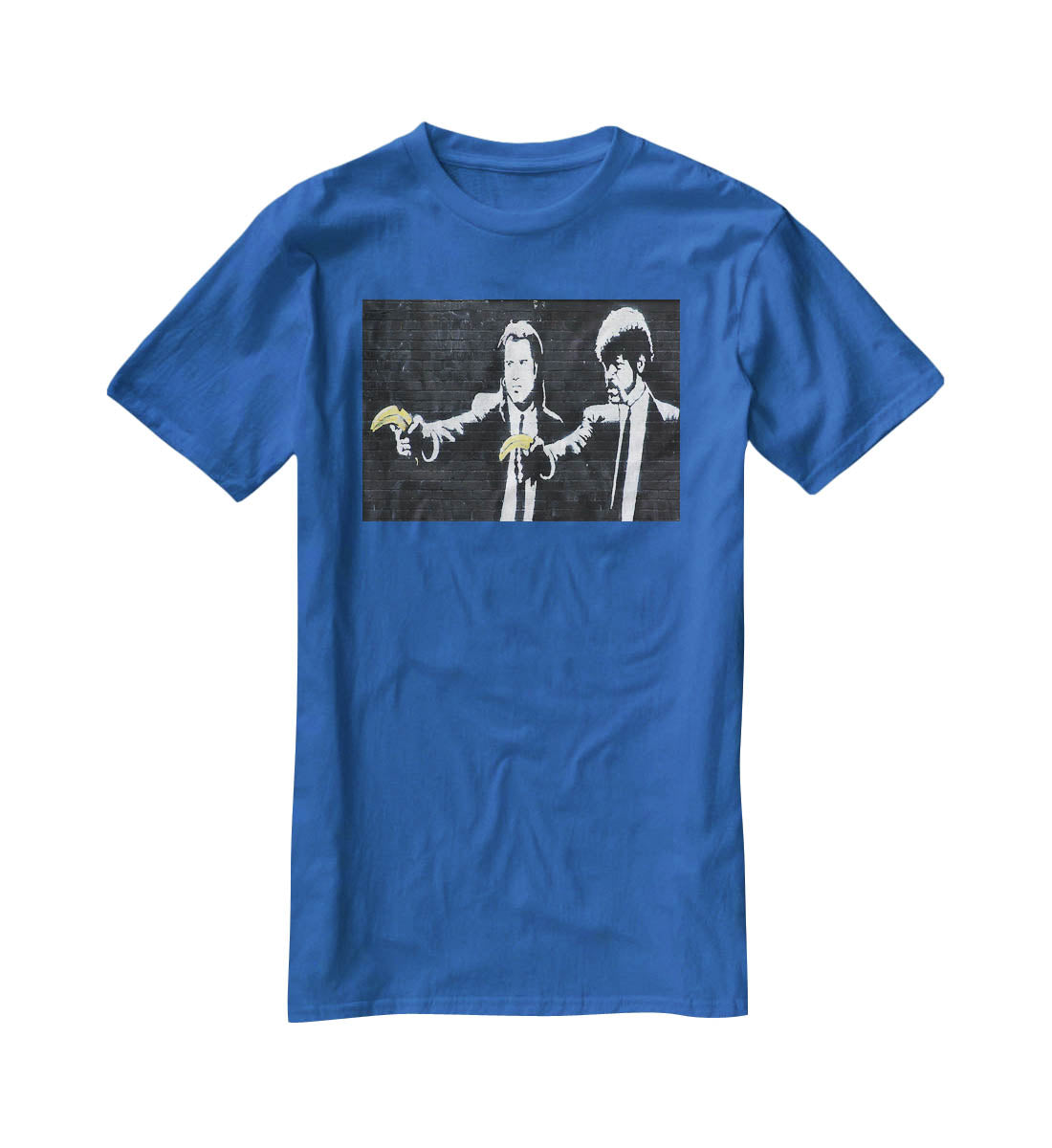 banksy pulp fiction t shirt