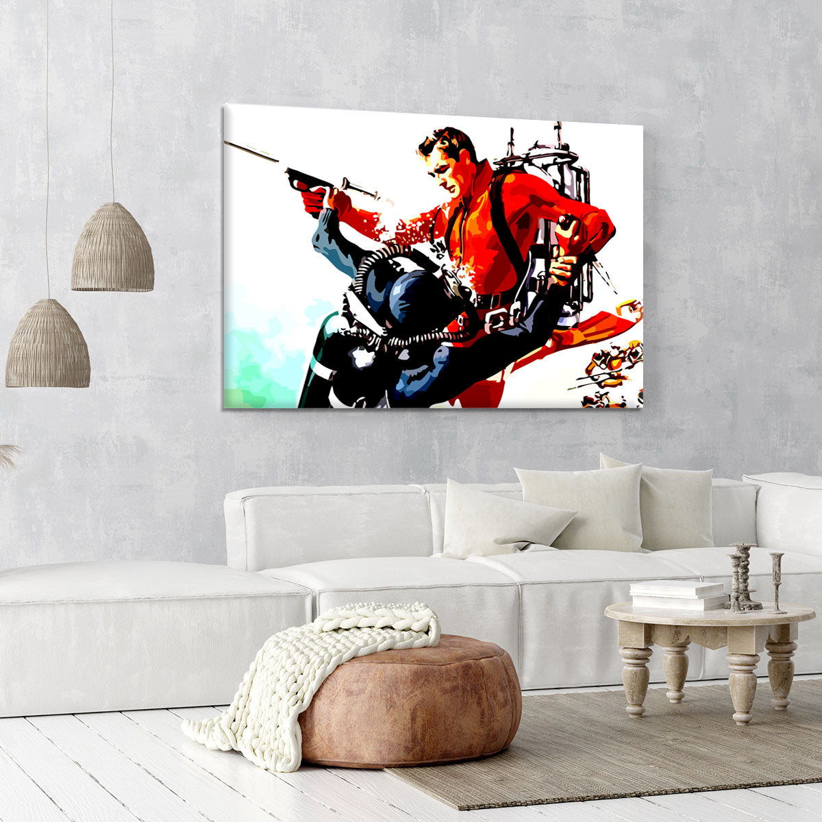 James Bond Thunderball Canvas Print Or Poster Canvas Art Rocks 