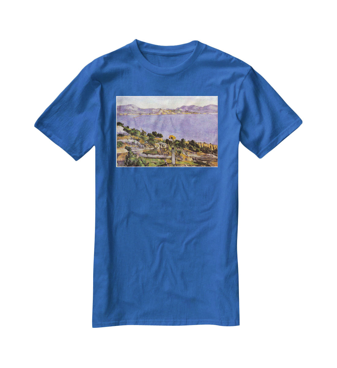 L Estaque vue du golfe de Marseille 1878 by Cezanne T-Shirt | Canvas ...