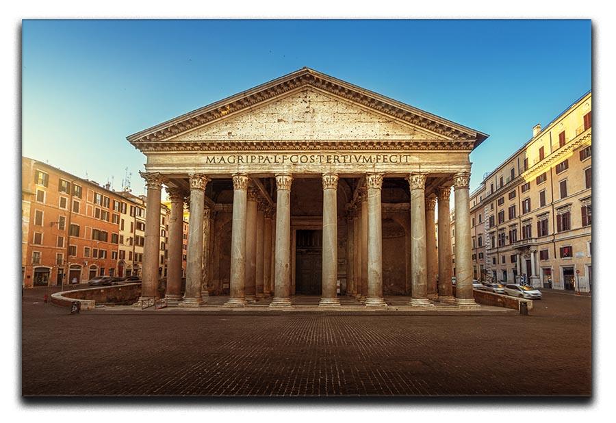 Pantheon In Rome Canvas Print Or Poster Canvas Art Rocks