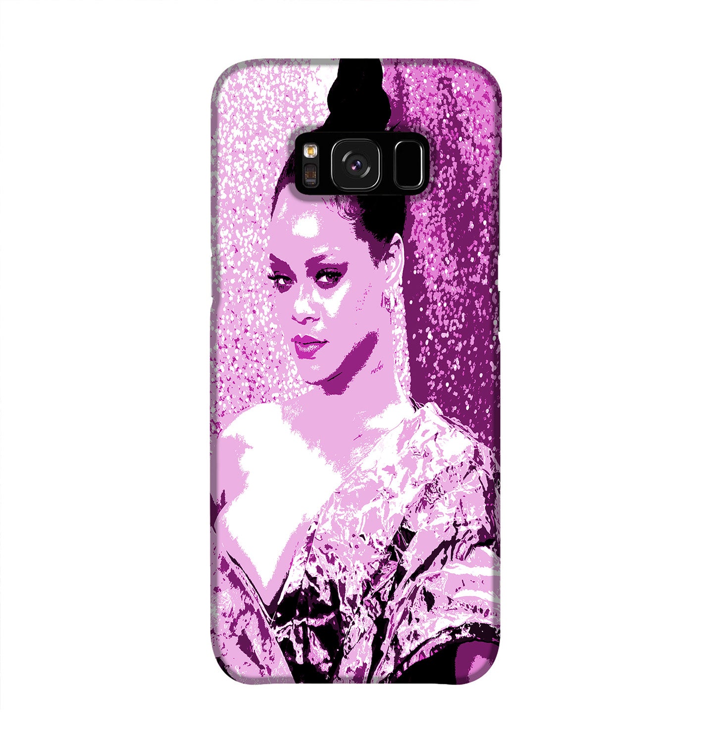 Rihanna Purple Pop Art Phone Case Canvas Art Rocks 