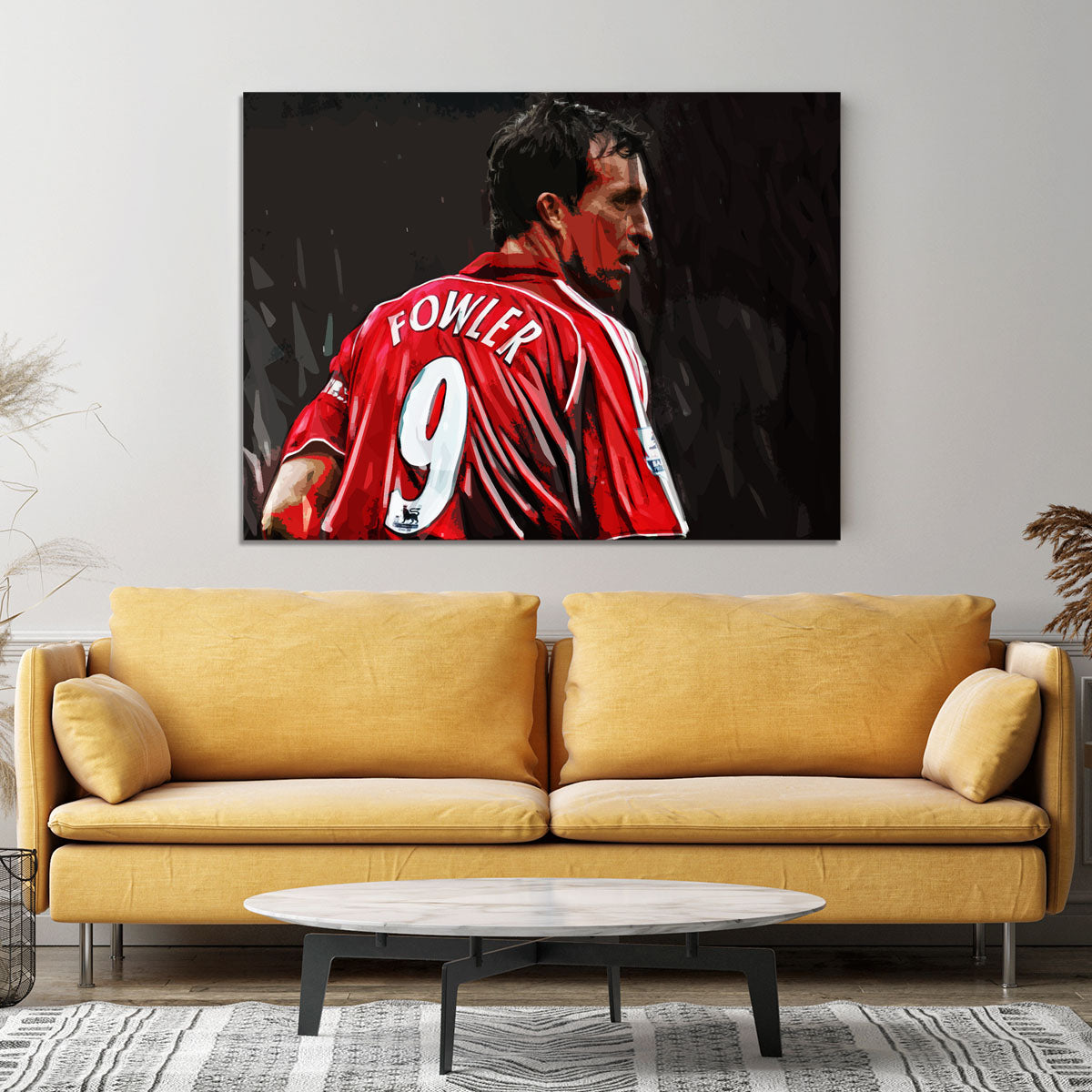 Robbie Fowler Liverpool Canvas Print or Poster - Canvas Art Rocks - 4