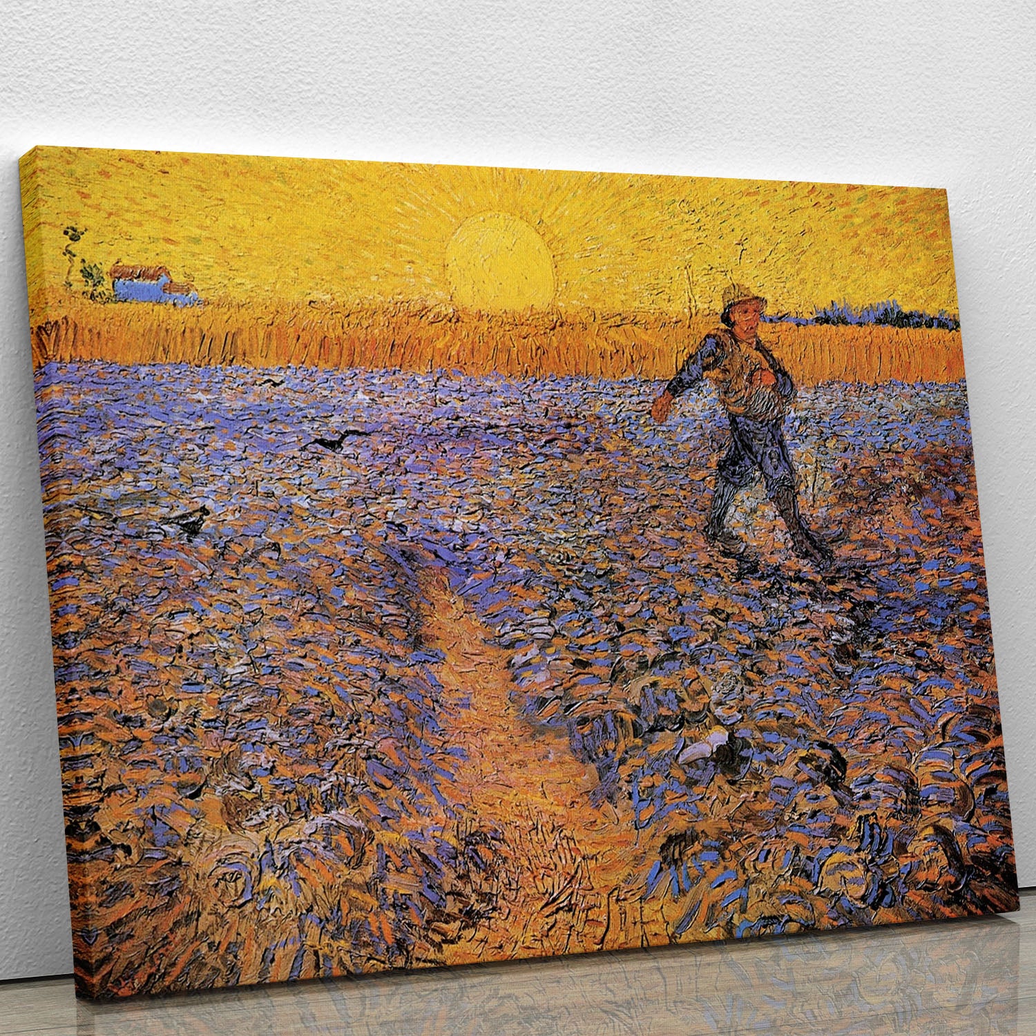 The Sower 3 by Van Gogh Canvas Print or Poster | Canvas Art Rocks