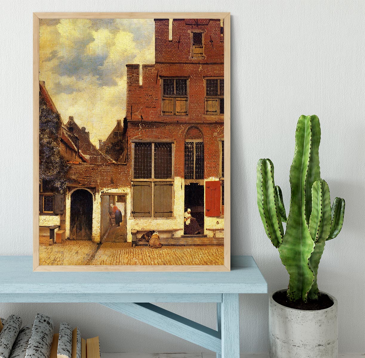The Little Street By Vermeer Framed Print D 1400x ?v=1578616692
