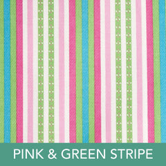 Pink & Green Stripe