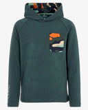 name it hoodie sweater kap groen 13169487