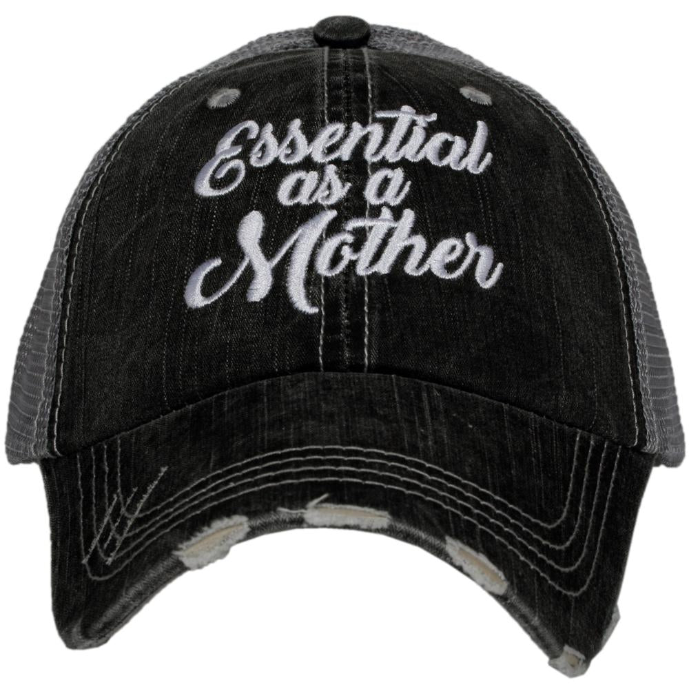 womens black trucker hat